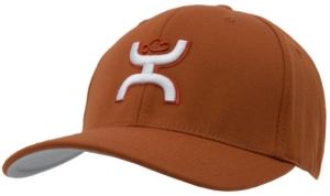 Hooey® Burnt Orange with White Logo Cap