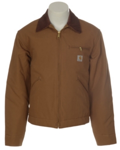 Carhartt® Brown Blanket Lined Duck Detroit Jacket