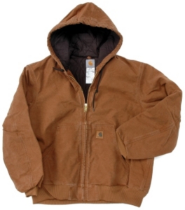 Carhartt® Brown Quilted Flannel Lined Sandstone Active Jacket