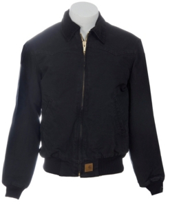 Carhartt® Black Duck Quilted Flannel-Lined Sandstone Santa Fe Jacket