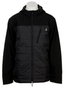 Carharrt® Men's Black Soft Shell Hybrid Jacket
