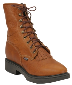 Justin® Mens Original Lace-up Workboots - Copper Caprice
