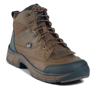 Justin® Stampede™ Men's Distressed Tan Jaguar Waterproof Casual Lace Up Shoes