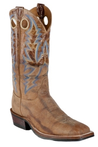 Justin® Bent Rail™ Men's Dirty Tan Puma Square Toe Western Boots