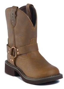 Justin® Gypsy™ Ladies Bay Apache Harness Round Toe Western Boots