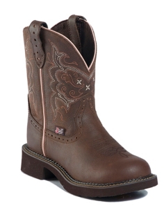 justin gypsy boots round toe