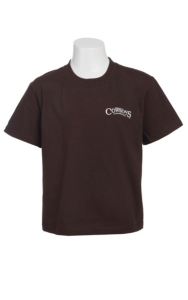 Cowboys Unlimited® Boy's Brown Kneeling Cowboy Short Sleeve Tee