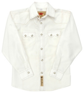 Larry Mahan Boys L/S Snap Western KK020123