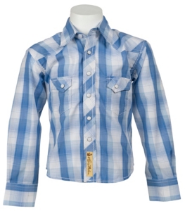 Larry Mahan Boys L/S Western Snap Shirt KK1230702N