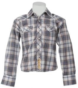 Larry Mahan Boys L/S Western Snap Shirt KK1230704N