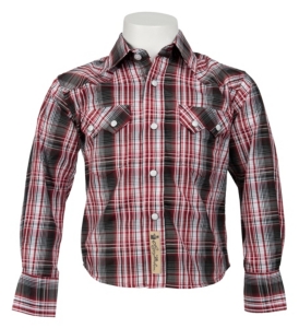 Larry Mahan Boys L/S Western Snap Shirt KK1240202