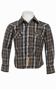 Larry Mahan Boys L/S Western Snap Shirt KK1240204