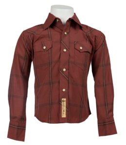 Larry Mahan Boys L/S Western Snap Shirt KK1240709