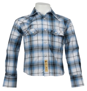 Larry Mahan Boys L/S Western Snap Shirt KK1240711N