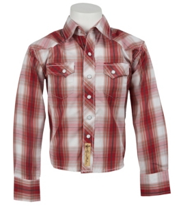 Larry Mahan Boys L/S Western Snap Shirt KK1240714N