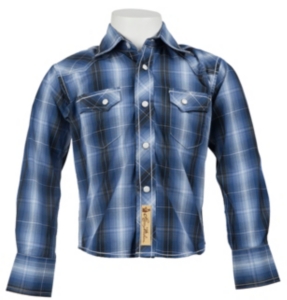 Larry Mahan Boys L/S Western Snap Shirt  KK1240724N