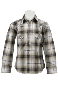 Larry Mahan Boys L/S Western Snap Shirt KLS1311015
