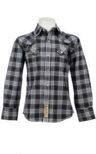 Larry Mahan Boys L/S Western Snap Shirt KLS1311021