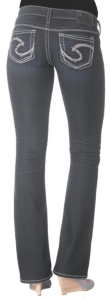 Silver Jeans® Women's Tuesday Stonewash Low Rise Bootcut Jeans