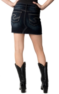 Silver Jeans® Women's Francy Mid Rise Denim Skirt