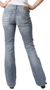 Silver Jeans® Women's Light Suki Surplus Mid Rise Bootcut Jeans