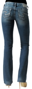 Silver Jeans® Women's Light Aiko Mid Rise Bootcut Jeans