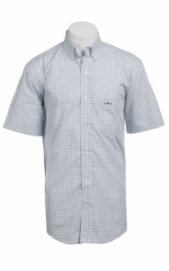 Larro S/S Mens Plaid Shirt LA1320308
