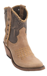 Liberty Black® Women's America Tan Vintage Canela Snip Toe Western Fashion Boots