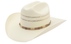 Larry Mahan® 10X Wyatt Straw Cowboy Hat