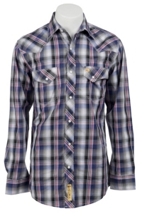 Larry Mahan Mens L/S Western Snap Shirt LM1211002