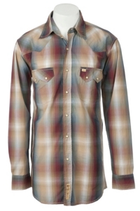 Larry Mahan Mens L/S Western Snap Shirt  LM1240203