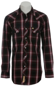 Larry Mahan Mens L/S Western Snap Shirt LM1240727N