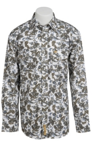 Larry Mahan Mens L/S Western Snap Shirt LM1240736