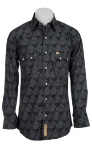 Larry Mahan Mens L/S Western Snap Shirt LM1310205