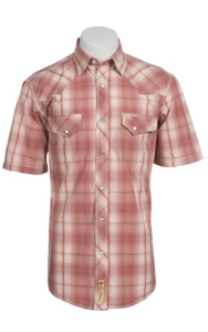 Larry Mahan Mens S/S Western Snap Shirt LM1310701NS