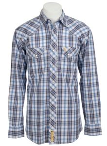 Larry Mahan Mens L/S Western Snap Shirt LM1310719NS
