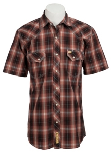 Larry Mahan Mens S/S Western Snap Shirt LM1311101S