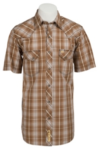 Larry Mahan Mens S/S Western Snap Shirt LM1311102S