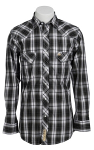 Larry Mahan Mens L/S Western Snap Shirt LM1311109S