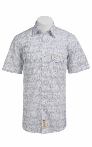 Larry Mahan Mens S/S Western Snap Shirt LM1320204