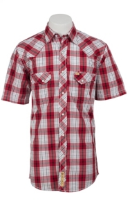 Larry Mahan Mens S/S Western Snap Shirt LM1320714NS