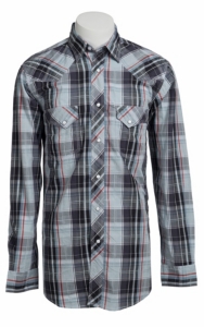 Larry Mahan Mens L/S Western Snap Shirt LM1321102S
