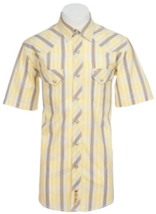 Larry Mahan Mens S/S Western Snap Shirt LMX1221005
