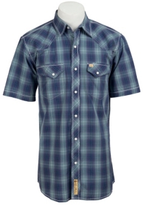 Larry Mahan Mens S/S Western Snap Shirt LMX1310703NS - Big and Tall
