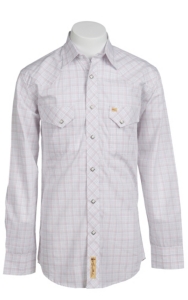 Larry Mahan Mens L/S Western Snap Shirt LMX1310713 - Big & Tall