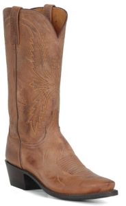 Lucchese® 1883™ Men' Tan Brown Mad Dog Snip Toe Western Boots