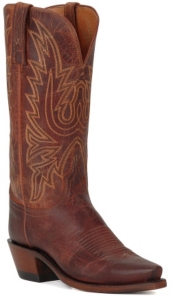 Lucchese® 1883 Ladies Peanut Mad Dog Snip Toe Western Boots