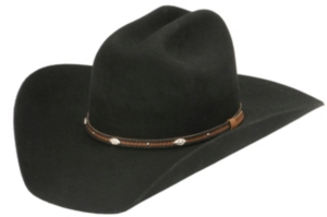Rodeo King® 3X Black Felt Cowboy Hat - 1888