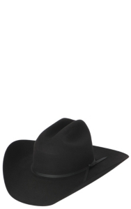 Rodeo King® 5X Low Rodeo Black Cowboy Hat