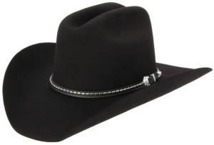Master Hatters® 3X Jacksboro Black Felt Cowboy Hat